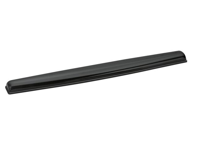 Fellowes Handledsstöd Crystal svart, st