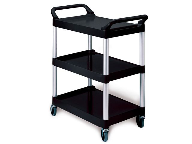 Rubbermaid Commercial Products Bordsvagn Rubbermaid 3 hyllplan, st