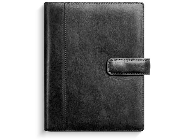 Burde Kalender 2025 Compact Systemkal svart skinn, st