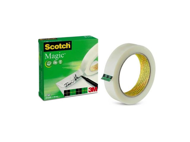 Scotch® Dokumenttejp 810 25mmx66m, rulle om 66 m