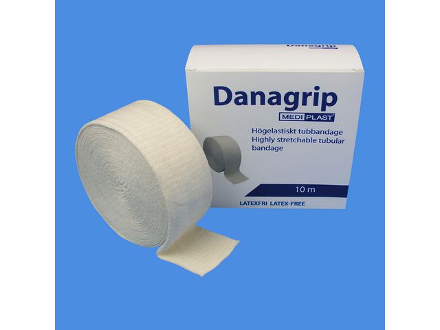 MEDIPLAST Tubförband Danagrip Stl E 8,75cmx10m, rulle om 10 m