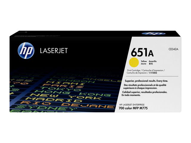 HP Toner CE342A 651A 16K Gul, st