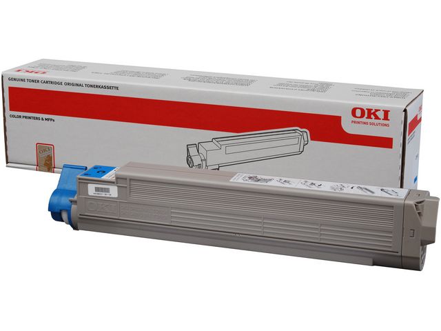 OKI Toner, cyan, 44036023, st