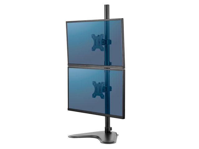 Fellowes Monitorarm Seasa stående dubbel staplad, st