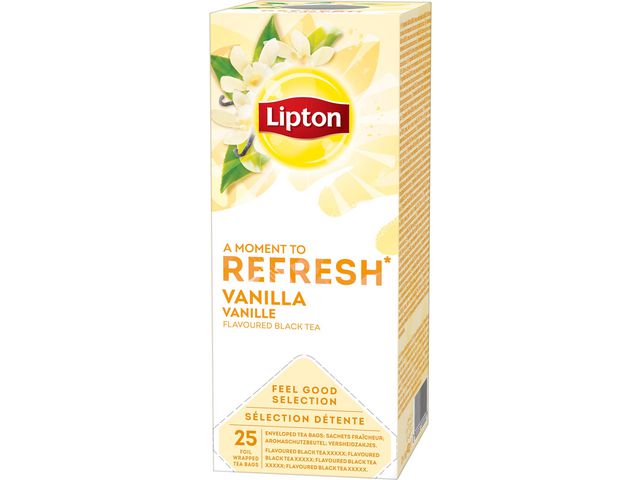 Lipton Te vanilj Påse, fp om 25 st