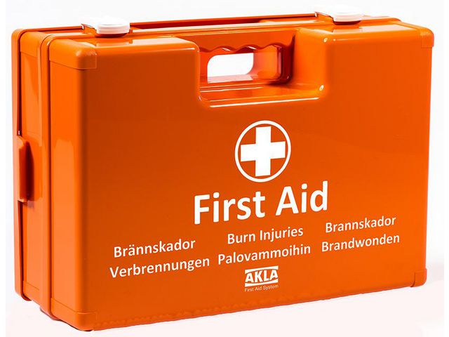 AKLA Brännskadelåda stor For burns, st
