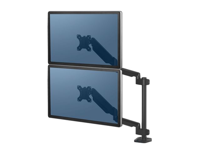 Fellowes Monitorarm Platinum gas dubbel staplad, st