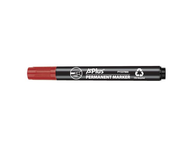 A PLUS Märkpenna A PLUS eco sned 1-5mm röd, st