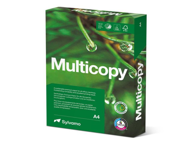 Multicopy Kopieringspapper A4 160g ohålat, bunt om 250 blad