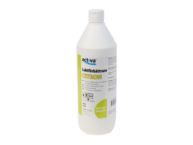 Activa Luktförbättrare Citron 1L, flaska om 1 l