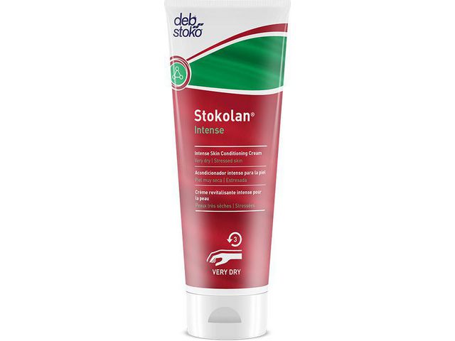 Deb Hudkräm Stokolan Intense 100ml, flaska om 100 ml