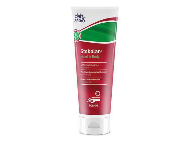 Deb Hudkräm Stokolan Hand o Body 100ml, flaska om 100 ml