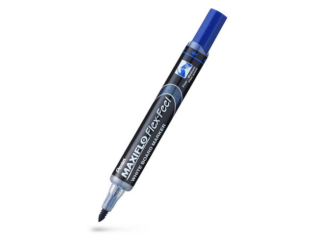Pentel Whiteboardpenna Maxiflo Flex blå, st