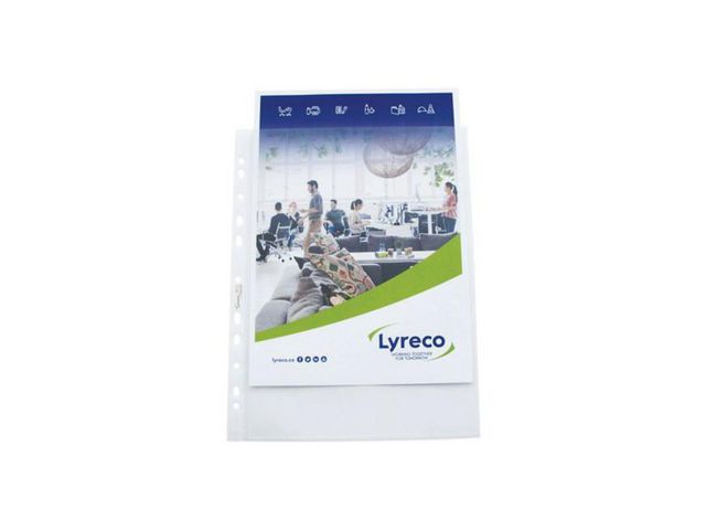 Lyreco PREMIUM Plastficka A4+ 0,12, fp om 25 st