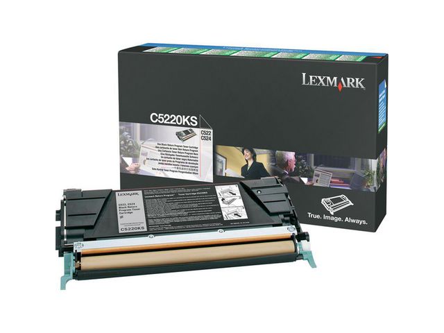 Lexmark Toner, C5220KS, C5220KS, svart, singelförpackning, st