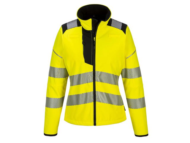 PORTWEST® Varselsoftshell dam PW381 Hi-vis kl 2 S, st