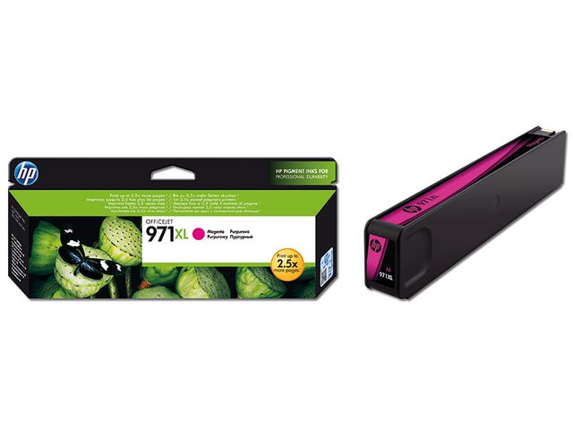 HP Bläckpatron CN627AE 971XL Magenta, st