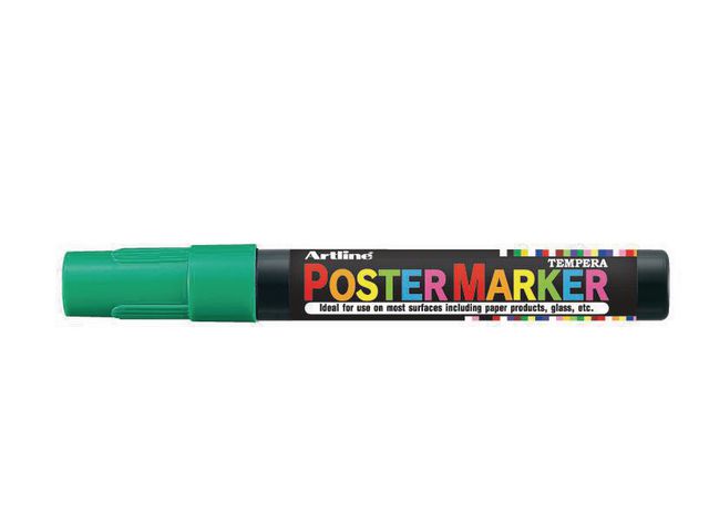 Artline Poster Marker Rund 2,0 mm grön, st