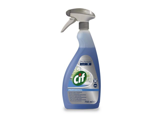 Cif Fönsterputs Pro Formula Glas & Universal 750ml, flaska om 750 ml