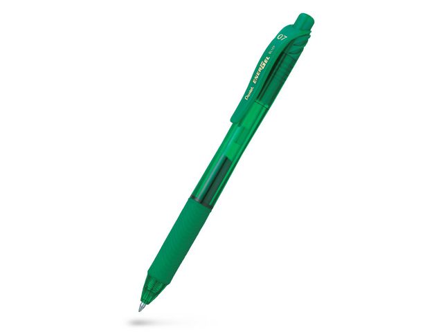 Pentel Gelpenna  EnerGelX Roller 0,7 grön, st