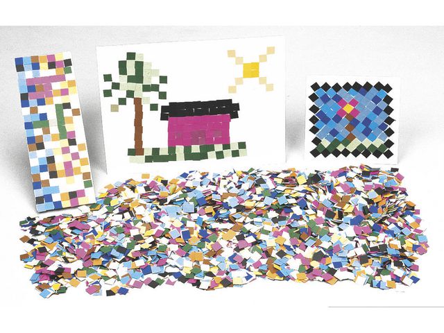 PLAYBOX Kartongmosaik, fp om 10000 st