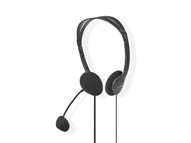NEDIS Datorheadset CHST100 Svart, st