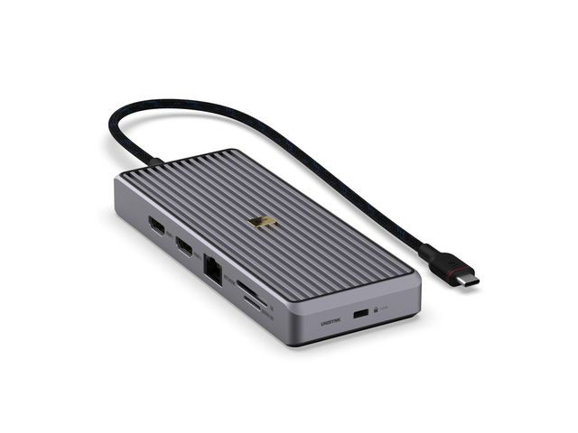 UNISYNK® Hub USB UNISYNK 12-port USB-C 8K 100W G, st