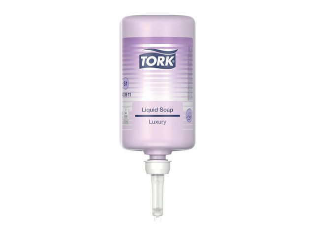 Tork Tvål S1 Luxury 1L, flaska om 1 l