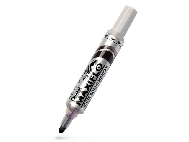 Pentel Whiteboardpenna Maxiflo rund violett, st