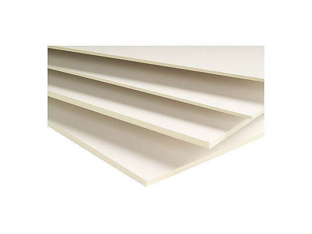 Kapaplattor 5mm vit/vit 50x70 cm, st