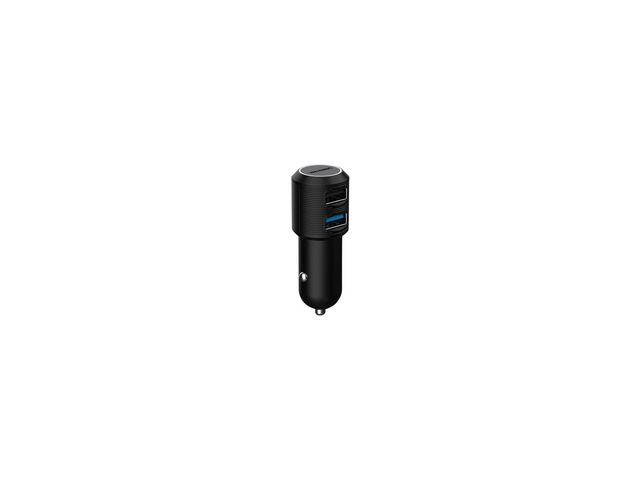 UNISYNK® Laddare Bil UNISYNK Dual USB QC3+2.4 A, st