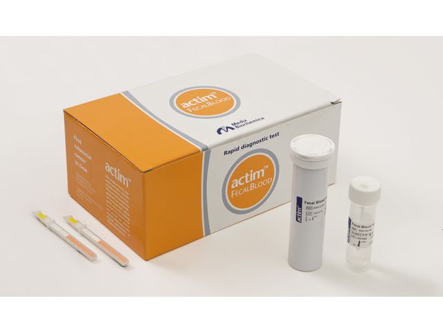 Test faeces-HB ActimFecalBlood, fp om 20 st