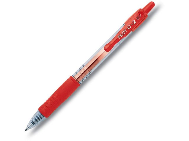 Pilot Gelpenna G-2 0,7 röd, st