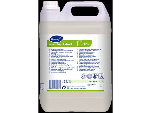 Taski Rengöringsmedel Tapi Extract 5L, flaska om 5 l