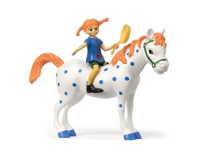 PIPPI Pippi o Lilla Gubben figurset, fp om 3 st