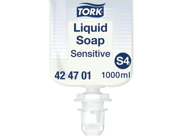 Tork Tvål S4 Sensitive Handtvätt 1L, flaska om 1 l