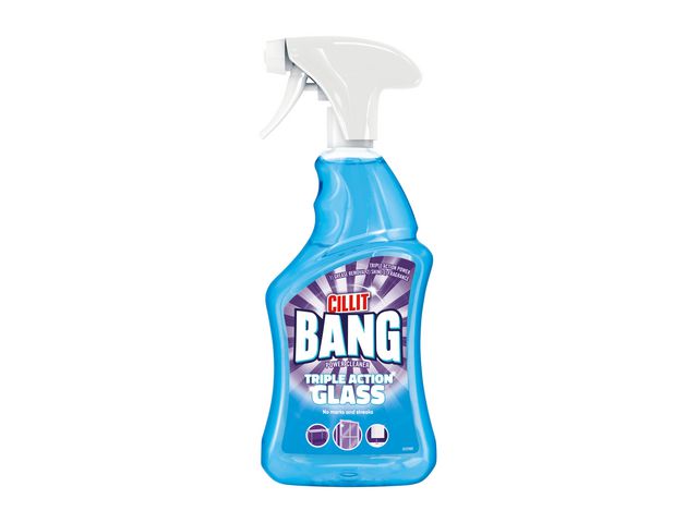 CILLIT BANG Fönsterputs Triple Action Glass 750ml, flaska om 750 ml