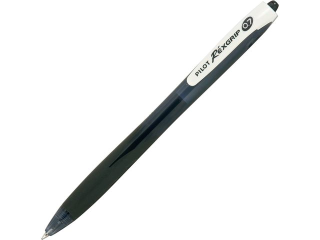 Pilot Begreen Kulpenna, Begreen Rexgrip, tunn spets på 0,7 mm, svart, st