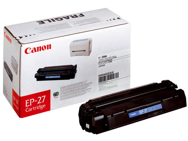 Canon Toner, EP-27, 8489A002, svart, singelförpackning, st