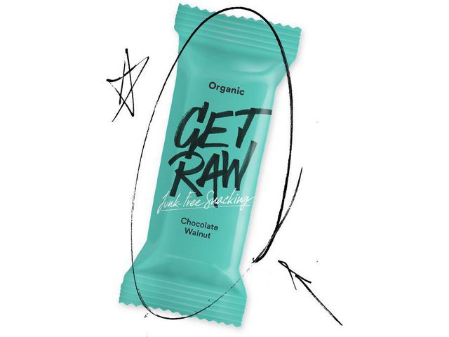 GET RAW Bar Chocolate och Walnut, st