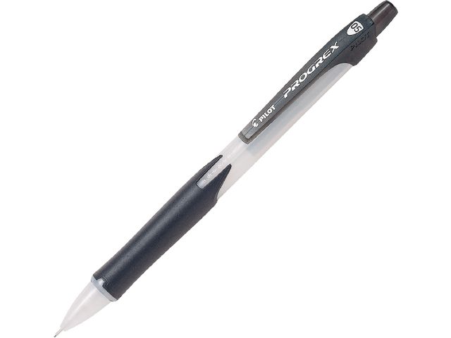 Pilot Begreen Stiftpenna, Progrex, 0,5 mm stift, pennkropp med greppzon, svart, st