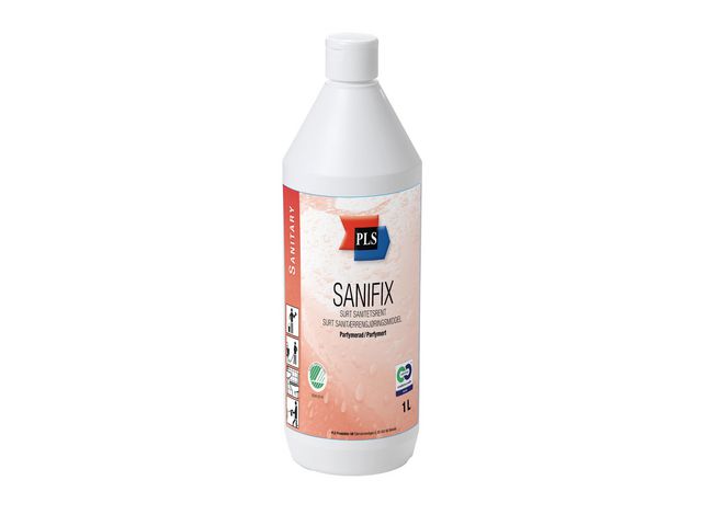 PLS Sanitetsrent Sanifix parfymerad 1l, flaska om 1 l