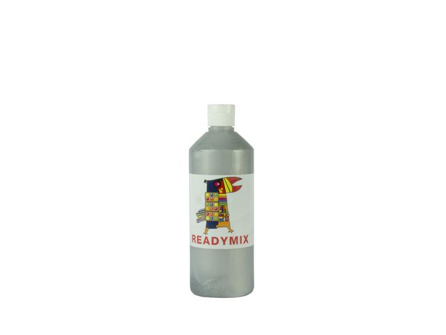 Readymix 500 ml, silver, flaska om 500 ml
