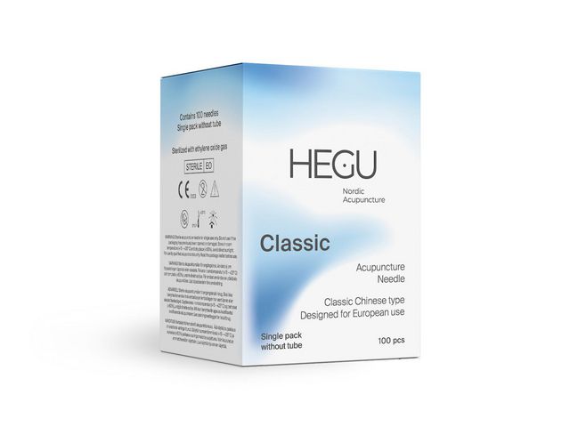HEGU® Akupunkturnål 0,30x30mm, fp om 100 st
