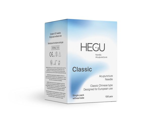 HEGU® Akupunkturnål 0,30x40mm, fp om 100 st