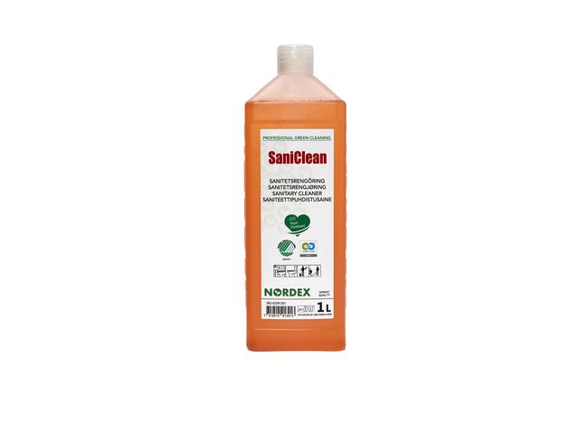 NORDEX Sanitetsrengöring SaniClean 1l, flaska om 1 l