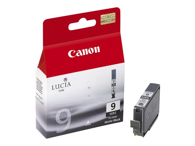 Canon Bläckpatron, PGI-9 MBK Lucia, matt svart, singelförpackning, 1033B001, st
