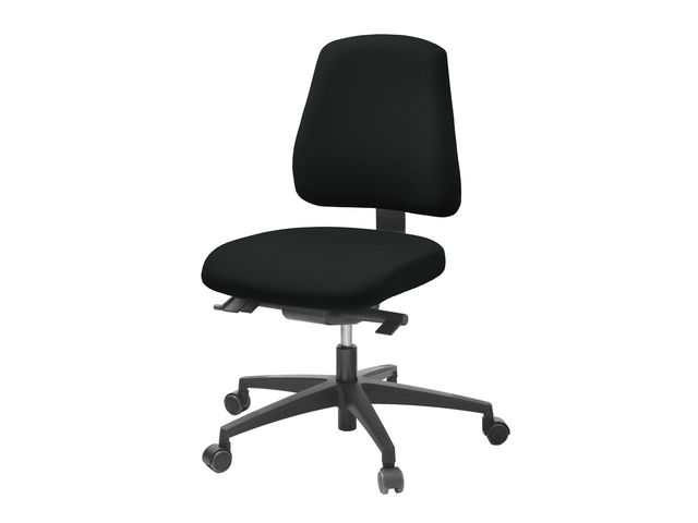 LANAB DESIGN Kontorsstol LD6330 svart u armstöd, st
