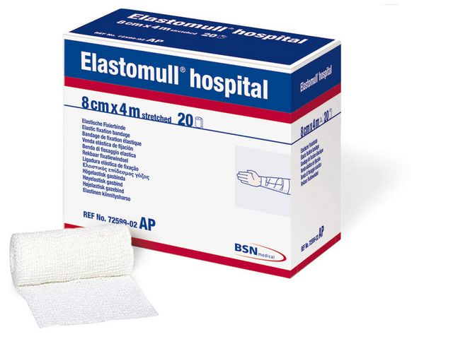 Elastomull Binda 8cmx4m Latexfri, fp om 20 st