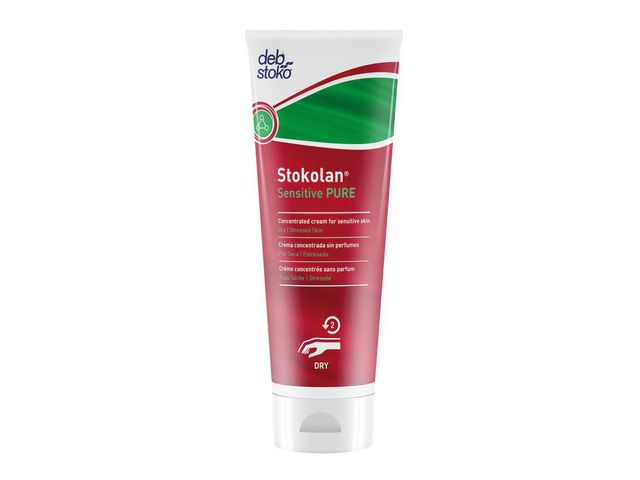 Deb Hudkräm Stokolan Sensitive 100ml, flaska om 100 ml
